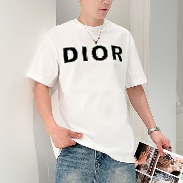 すぐ届くディオール italic リラックスフィットtシャツ n級品 3色 dev43773